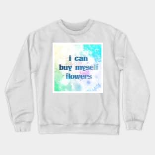 Iridescent Flowers Miley Cyrus Crewneck Sweatshirt